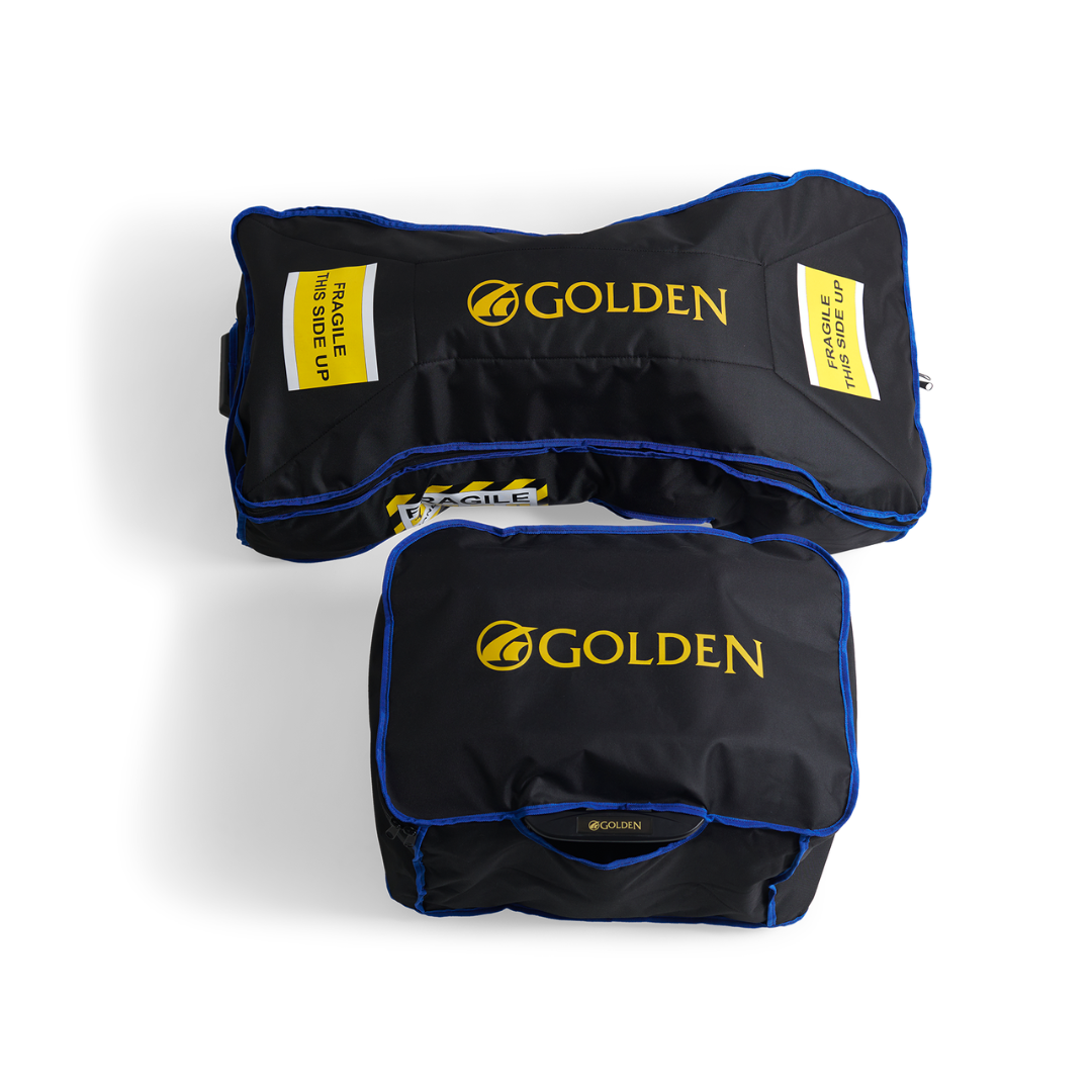 Golden GB120 Scooter Travel Case - Padded Protective Case with Wheels